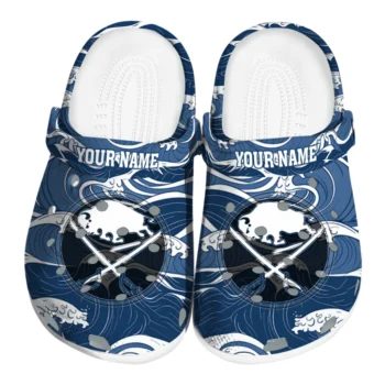 personalized buffalo sabres wave flow clogs best selling