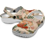personalized calgary flames desert cactus pattern clogs best selling