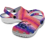 personalized california golden bears wavy stripes clogs best selling