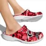 personalized carolina hurricanes snowy hills clogs best selling