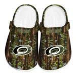 personalized carolina hurricanes woods forest designs clogs best selling