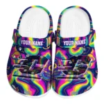 personalized central michigan chippewas swirling mushrooms clogs best selling