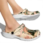 personalized charlotte 49ers desert cactus pattern clogs best selling