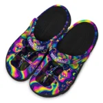 personalized charlotte 49ers swirling mushrooms clogs best selling
