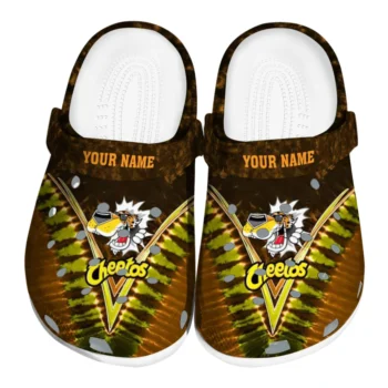 personalized cheetos cheetah burst brown green clogs best selling hey clogs