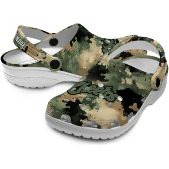 personalized cheetos green camouflage green black clogs high quality hey clogs
