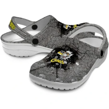 personalized cheetos smash effect gray yellow clogs high quality hey clogs