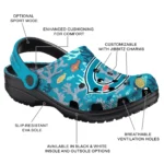 personalized chicago bears tropical fish ocean clogs best selling