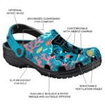 personalized chicago blackhawks tropical fish ocean clogs best selling