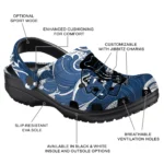 personalized chicago blackhawks wave flow clogs best selling