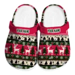 personalized chicago bulls christmas motif clogs best selling
