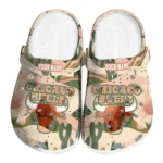 personalized chicago bulls desert cactus pattern clogs best selling