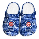 personalized chicago cubs snowy hills clogs best selling