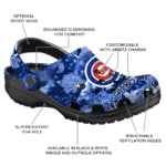 personalized chicago cubs snowy hills clogs best selling
