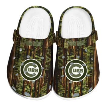 personalized chicago cubs woods forest designs clogs best selling