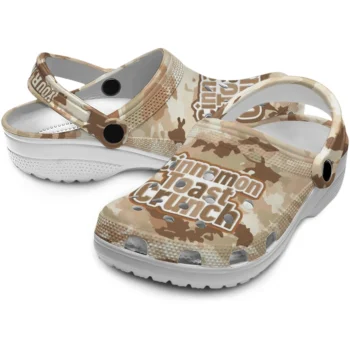 personalized cinamon toast crunch beige camouflage beige brown clogs high quality hey clogs