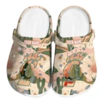 personalized cincinnati bearcats desert cactus pattern clogs best selling