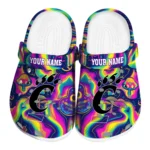 personalized cincinnati bearcats swirling mushrooms clogs best selling