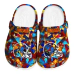 personalized cleveland browns prism pieces clogs best selling