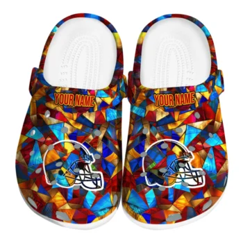 personalized cleveland browns prism pieces clogs best selling