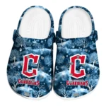 personalized cleveland guardians snowy hills clogs best selling