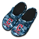 personalized cleveland guardians snowy hills clogs best selling
