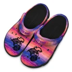 personalized coastal carolina chanticleers wavy stripes clogs best selling