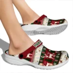 personalized colgate raiders christmas motif clogs best selling