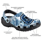 personalized colgate raiders mountain artwork clogs best selling
