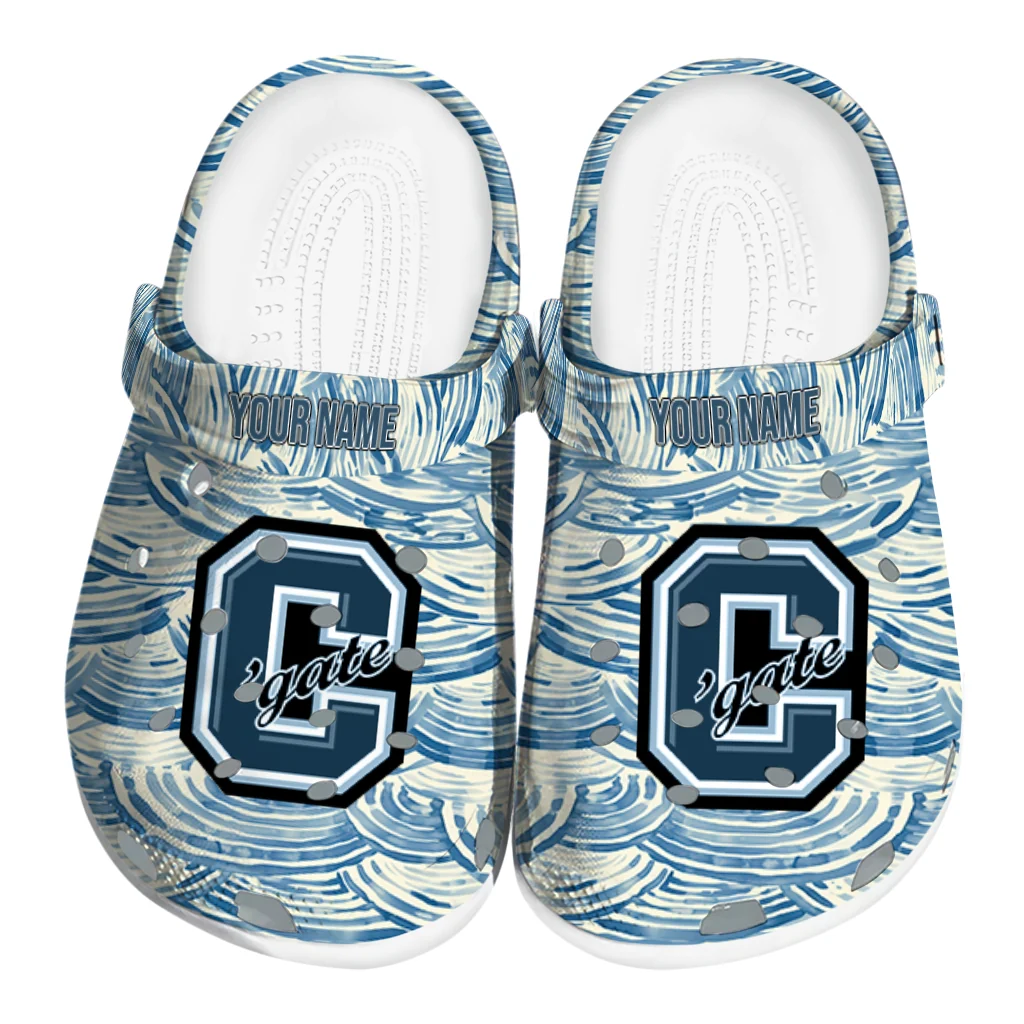 personalized colgate raiders sea swirls clogs best selling personalized colgate raiders sea swirls clogs best selling