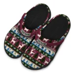 personalized colorado avalanche christmas motif clogs best selling