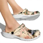 personalized colorado avalanche desert cactus pattern clogs best selling