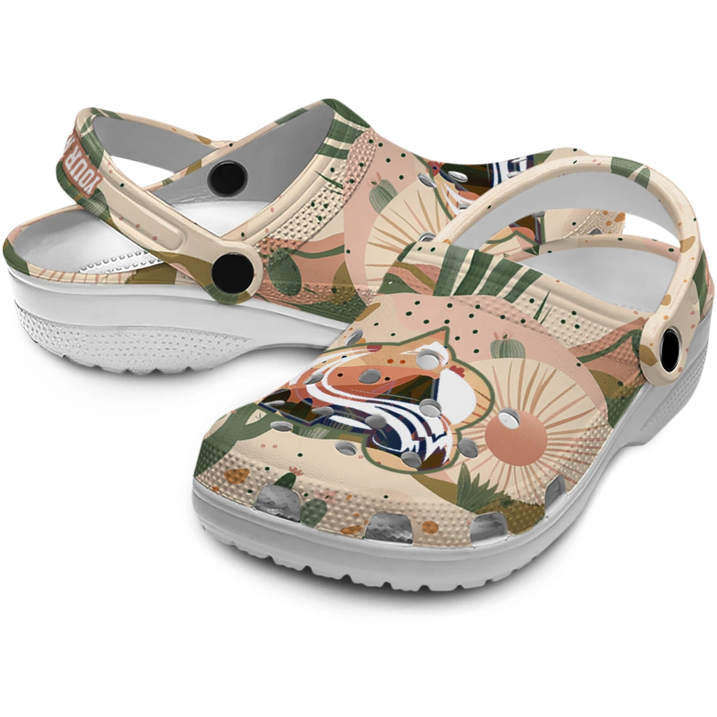 personalized colorado avalanche desert cactus pattern clogs high quality personalized colorado avalanche desert cactus pattern clogs high quality