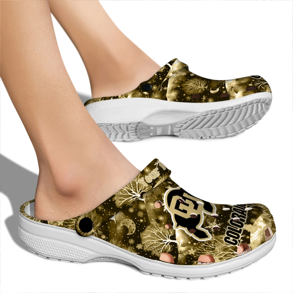 personalized colorado buffaloes snowy hills clogs fashion forward personalized colorado buffaloes snowy hills clogs fashion forward