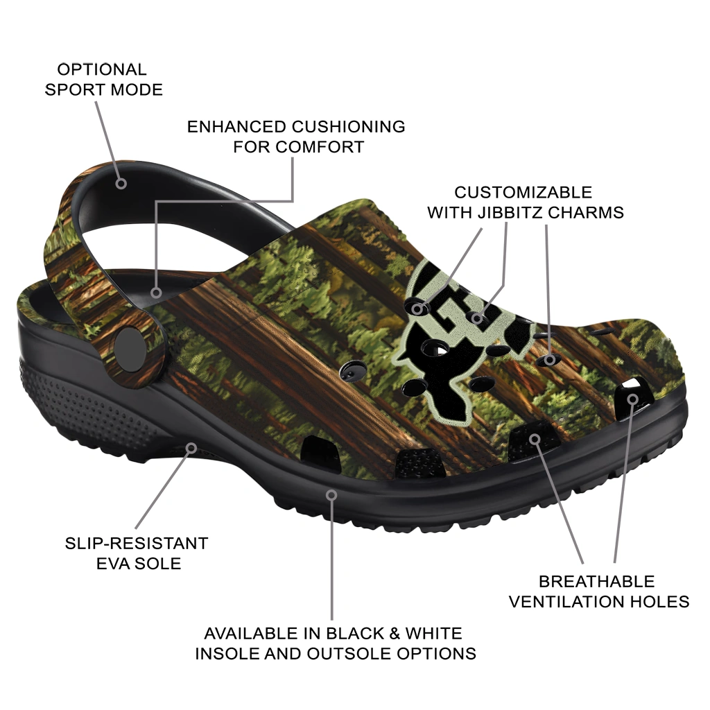 personalized colorado buffaloes woods forest designs clogs new arrival personalized colorado buffaloes woods forest designs clogs new arrival