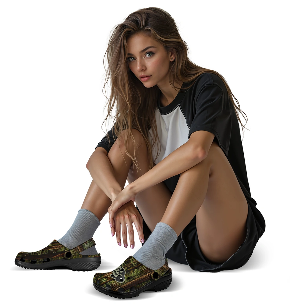 personalized colorado buffaloes woods forest designs clogs premium grade personalized colorado buffaloes woods forest designs clogs premium grade