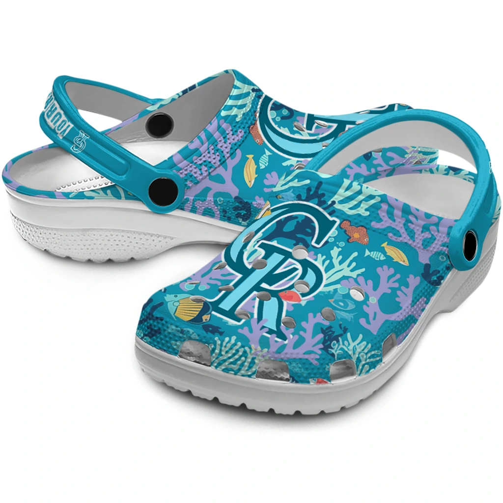 personalized colorado rockies tropical fish ocean clogs high quality personalized colorado rockies tropical fish ocean clogs high quality