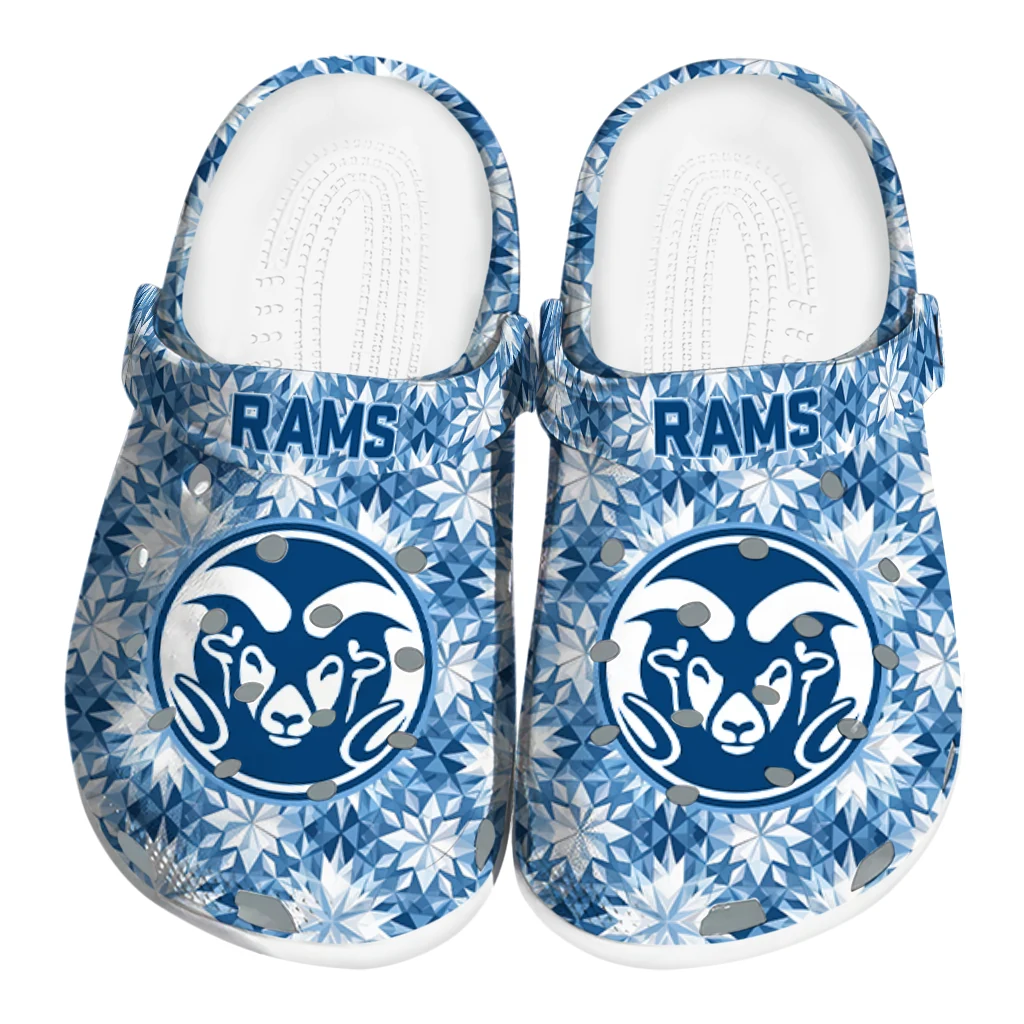 personalized colorado state rams snowflake mosaic clogs best selling personalized colorado state rams snowflake mosaic clogs best selling