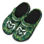 personalized colorado state rams tropical leaves clogs best selling