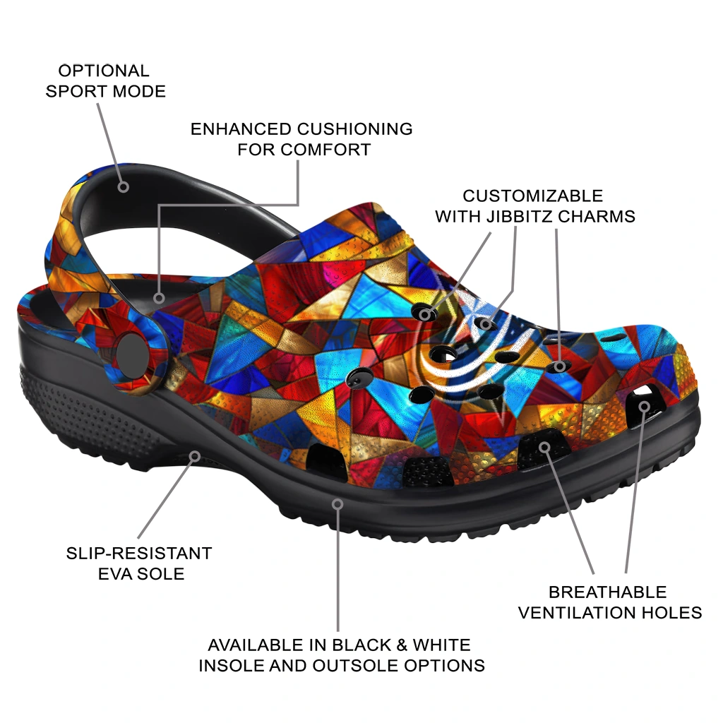 personalized columbus blue jackets prism pieces clogs new arrival personalized columbus blue jackets prism pieces clogs new arrival