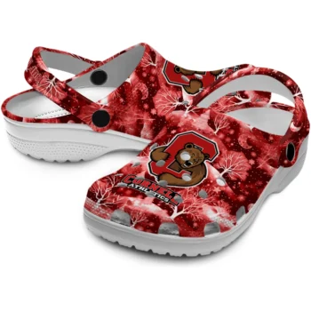 personalized cornell big red snowy hills clogs high quality