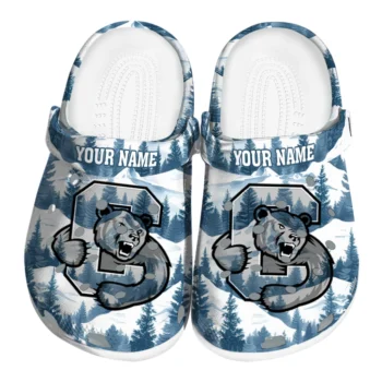 personalized cornell big red snowy mountains clogs best selling
