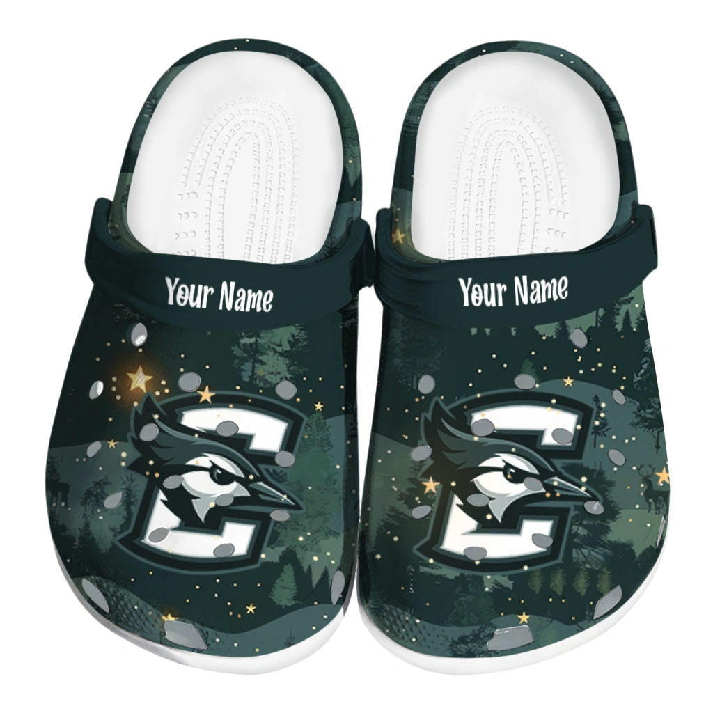 personalized creighton bluejays deer nightscape clogs best selling personalized creighton bluejays deer nightscape clogs best selling