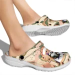 personalized creighton bluejays desert cactus pattern clogs best selling