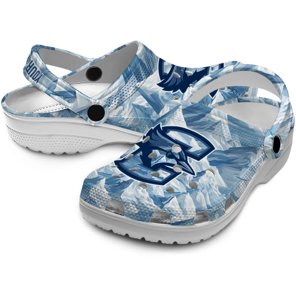 personalized creighton bluejays mountain artwork clogs high quality personalized creighton bluejays mountain artwork clogs high quality