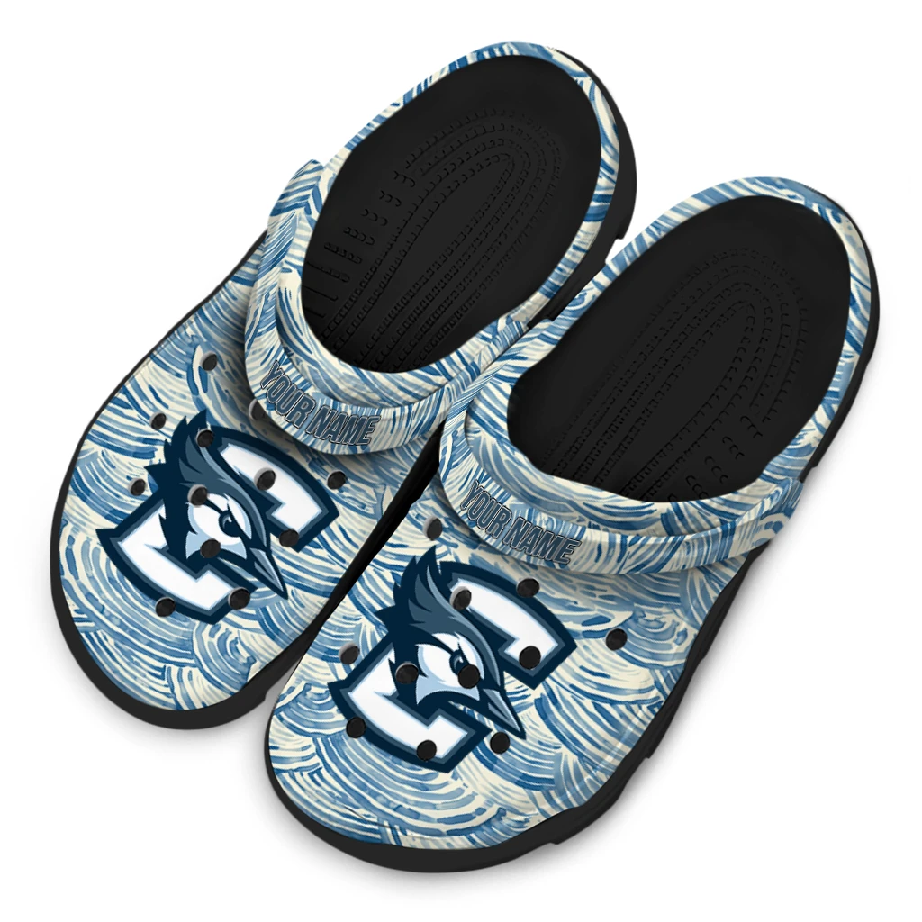 personalized creighton bluejays sea swirls clogs latest model personalized creighton bluejays sea swirls clogs latest model