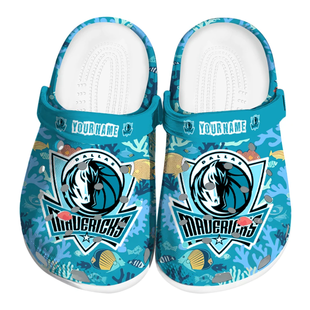 personalized dallas mavericks tropical fish ocean clogs best selling personalized dallas mavericks tropical fish ocean clogs best selling