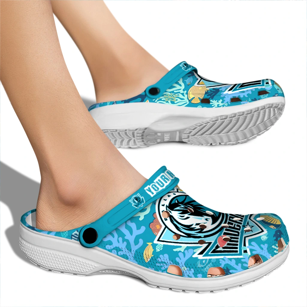 personalized dallas mavericks tropical fish ocean clogs fashion forward personalized dallas mavericks tropical fish ocean clogs fashion forward