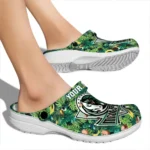 personalized dallas mavericks tropical leaves clogs best selling