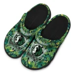 personalized dallas mavericks tropical leaves clogs best selling